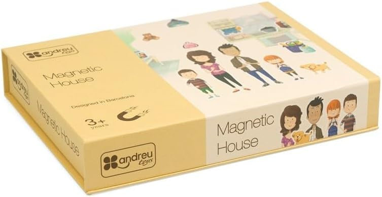 Juego Magnético - Magnetic House - Andreu Toys 16028