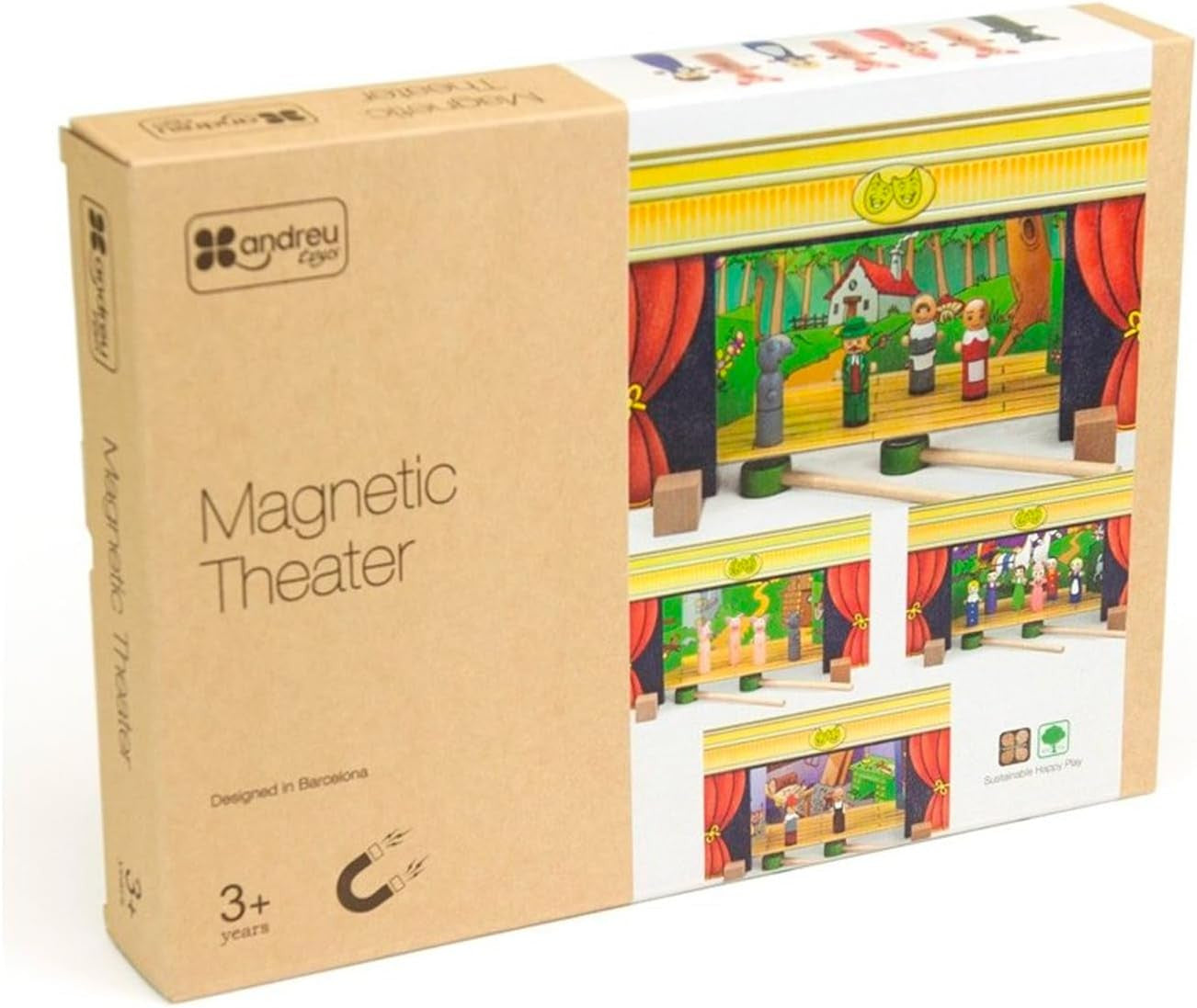 Teatro Magnético para niños - Andreu Toys 16005