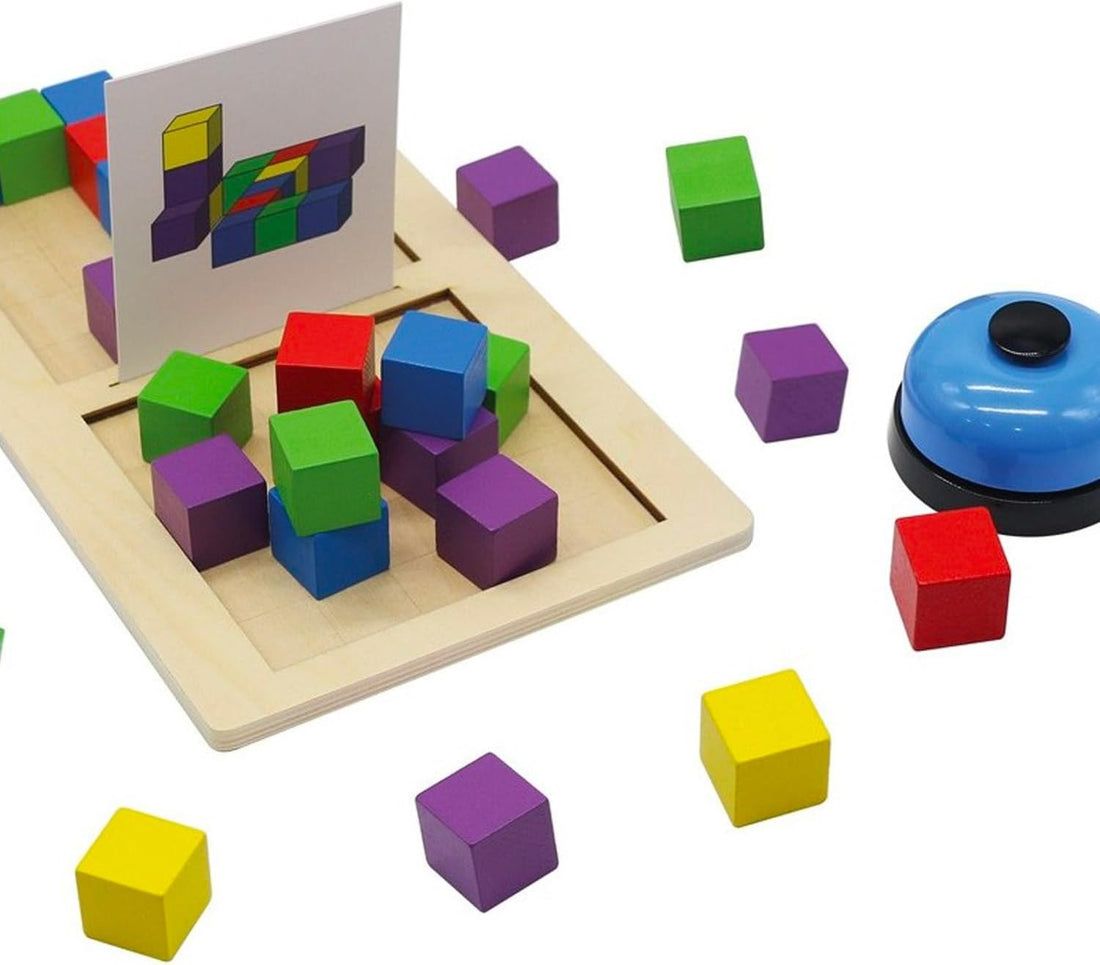 Juego de Lógica - Juego de Bloques 3D - Battle Building Blocks - Andreu Toys 20210408