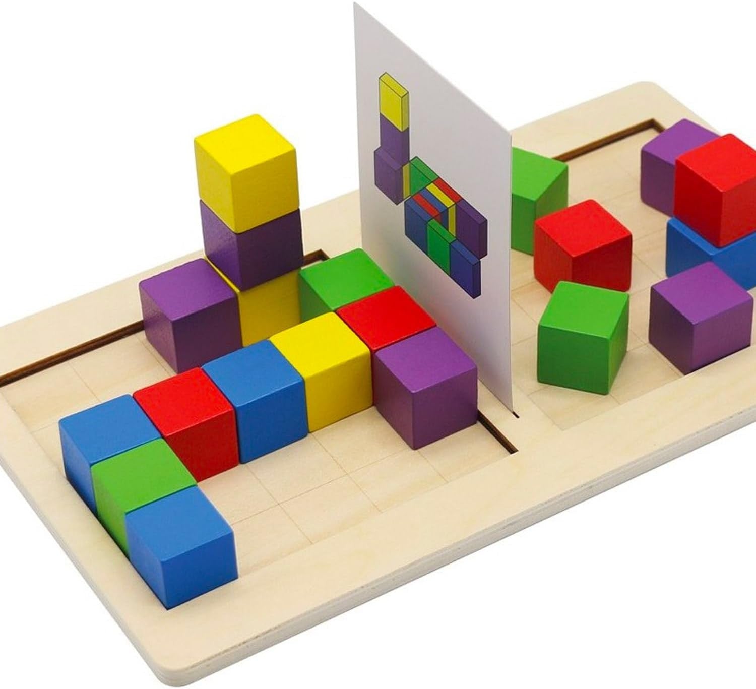 Juego de Lógica - Juego de Bloques 3D - Battle Building Blocks - Andreu Toys 20210408