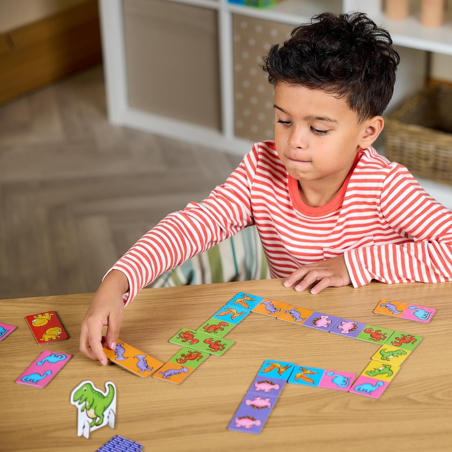 Puzle de Dinosaurios - Dinosaur Dominoes - Orchard Toys