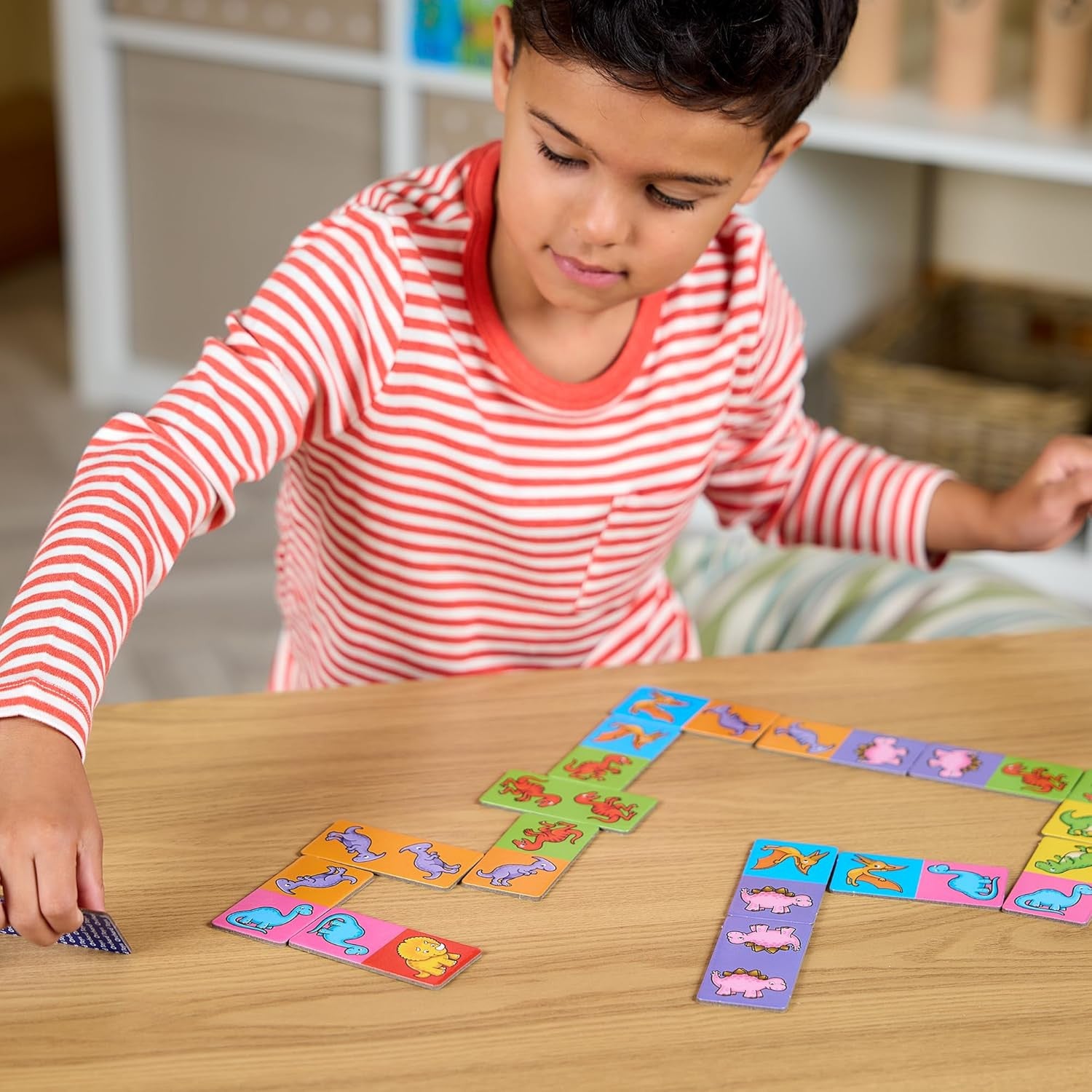 Puzle de Dinosaurios - Dinosaur Dominoes - Orchard Toys