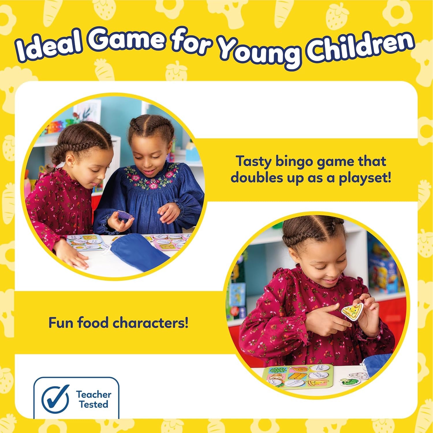 Bingo para Niños - Fun Food Bingo - Orchard Toys