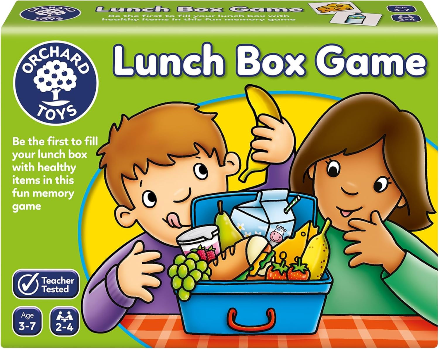 Juego de Memoria y Combinación - Lunch Box Game - Orchard Toys