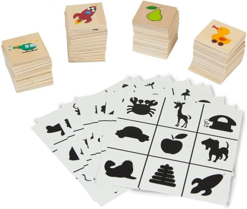 Juego de Observación y Reconocimiento - Juego de asociación - Matched Images - Edukalu