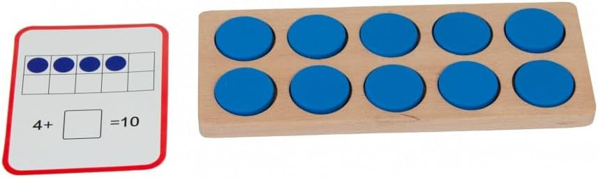 Juego de Operaciones Matemáticas - Sumar , Restar , Dividir, Multiplicar - Counting Board - Edukalu