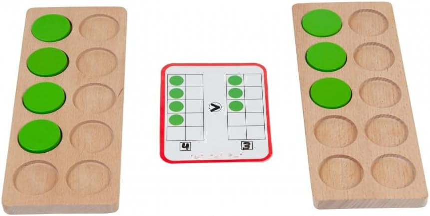 Juego de Operaciones Matemáticas - Sumar , Restar , Dividir, Multiplicar - Counting Board - Edukalu