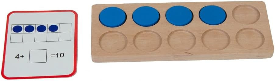 Juego de Operaciones Matemáticas - Sumar , Restar , Dividir, Multiplicar - Counting Board - Edukalu