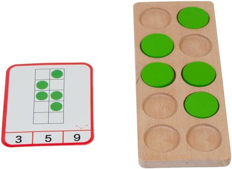Juego de Operaciones Matemáticas - Sumar , Restar , Dividir, Multiplicar - Counting Board - Edukalu