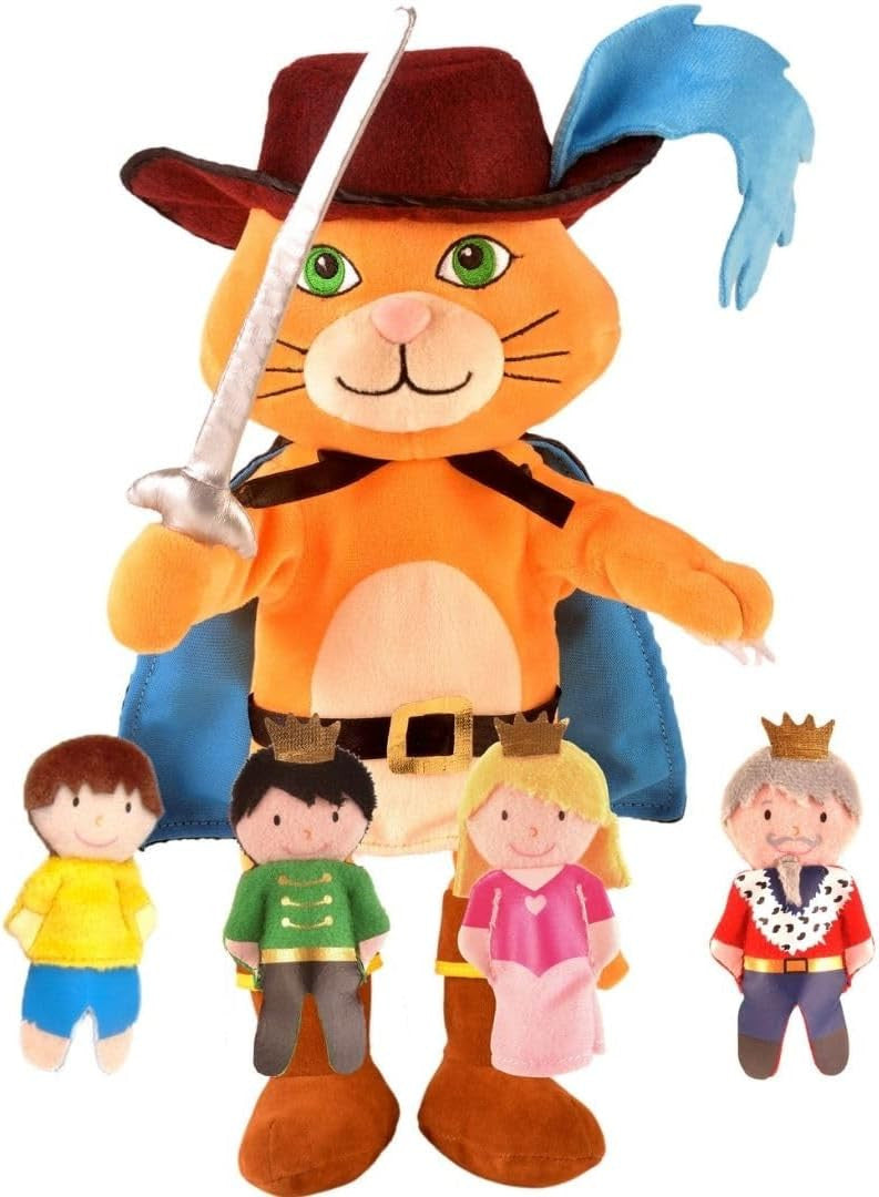 Marioneta de mano El Gato con Botas - Fiesta Crafts