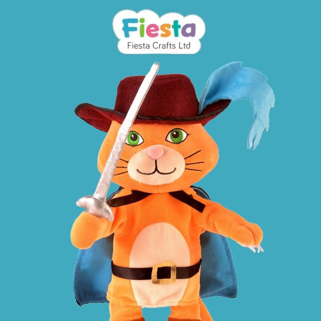 Marioneta de mano El Gato con Botas - Fiesta Crafts