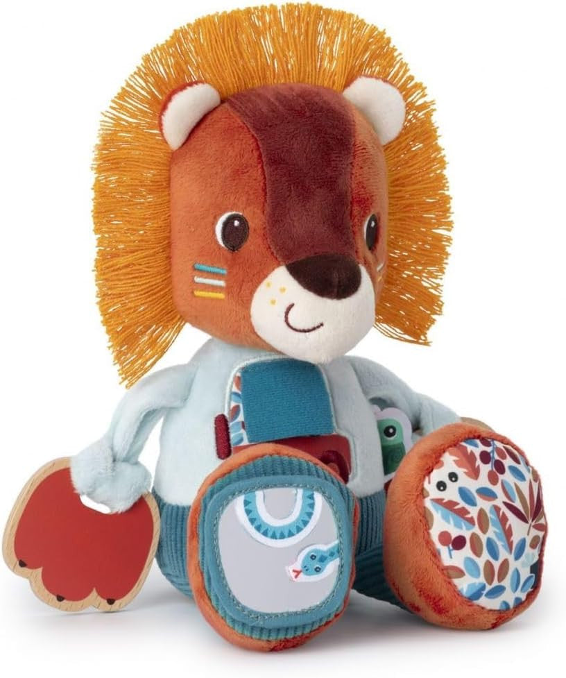 Peluche Multiactividad Jack el León - Lilliputiens 83550