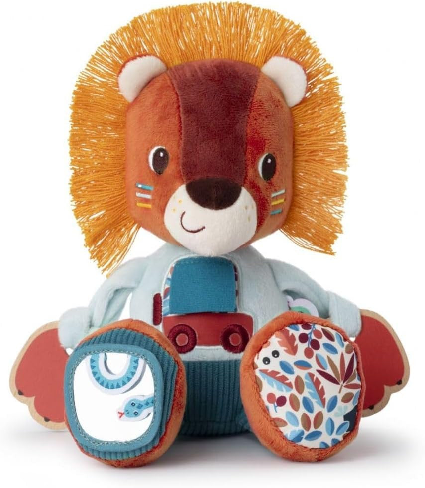 Peluche Multiactividad Jack el León - Lilliputiens 83550