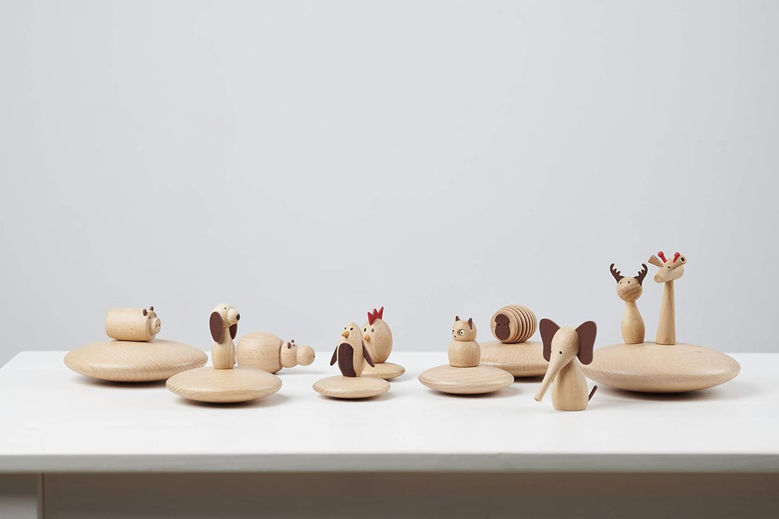 Juego Imaginativo - Wooden Animal - Animales de Madera - Tickit 73472