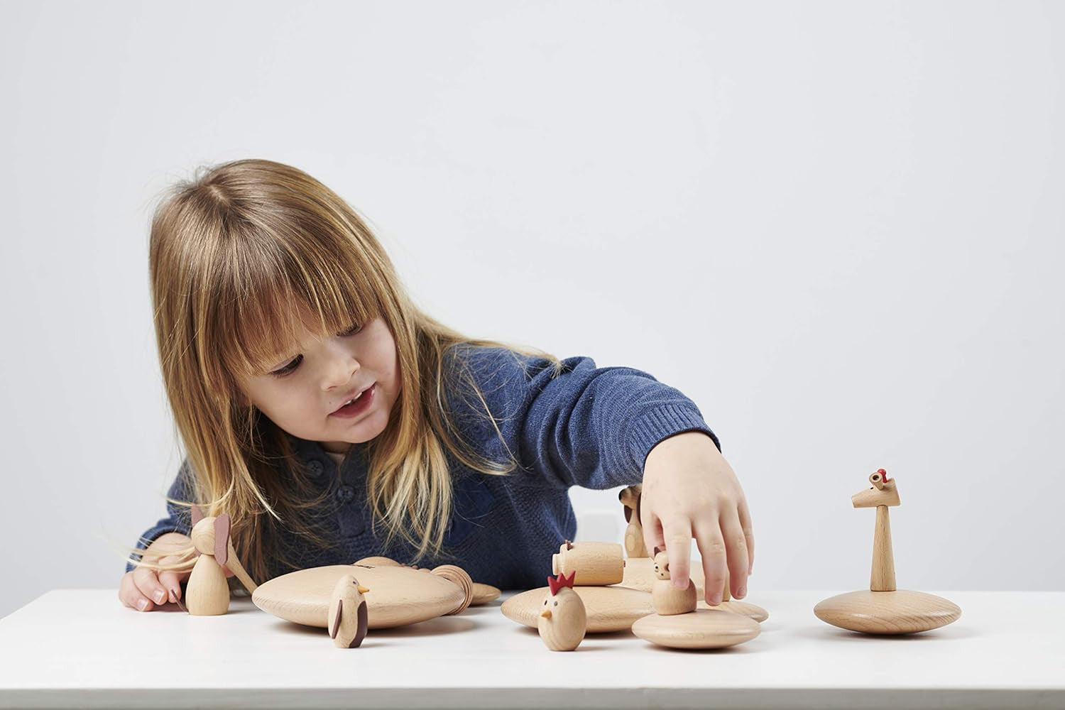 Juego Imaginativo - Wooden Animal - Animales de Madera - Tickit 73472