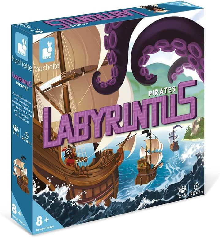 Juego de Mesa de Piratas - Labyrintus Pirates - Janod 2463