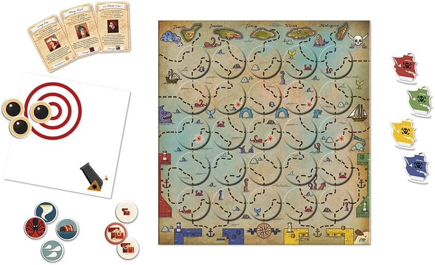 Juego de Mesa de Piratas - Labyrintus Pirates - Janod 2463