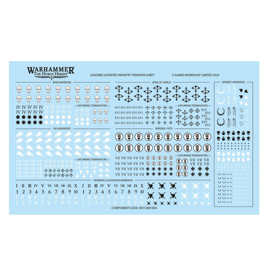 Miniaturas - Legiones Astartes - MKII Tactical Squad - Warhammer 31-123