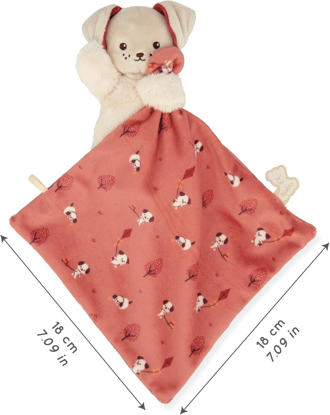 Peluche - Carré Doucer - Perro de Peluche con Dudú - Kaloo K226002