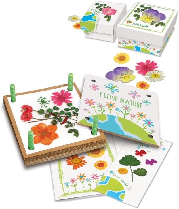 Kit para prensar Flores - Pressed Flower Art - 4M 04567