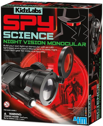 Juego de Ciencias - Spy Science Night Vision Monocular - 4M 03462