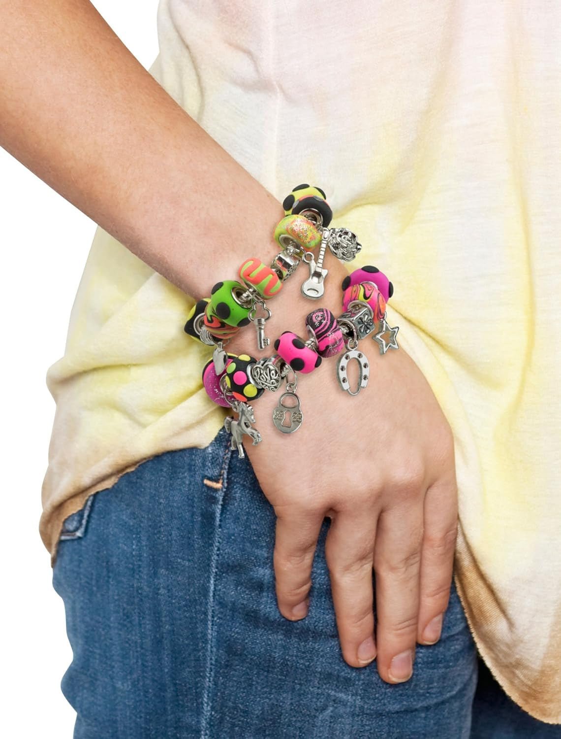 Kit crea Pulseras con Abalorios - Alex