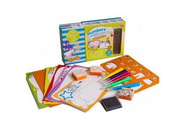 Set de Sellos Numeros y Formas Numbers and Shapes - Meadow Kids MK262