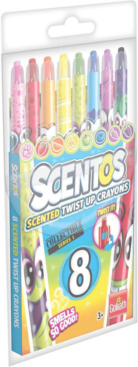 Scentos - Ceras Twister 8 Unidades - Goliath