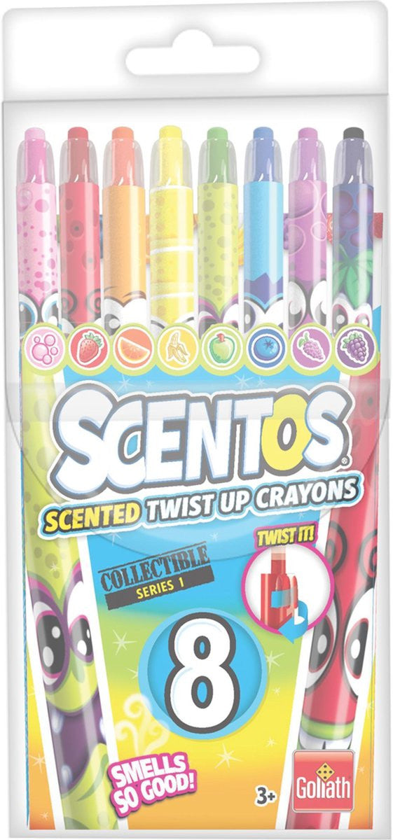 Scentos - Ceras Twister 8 Unidades - Goliath