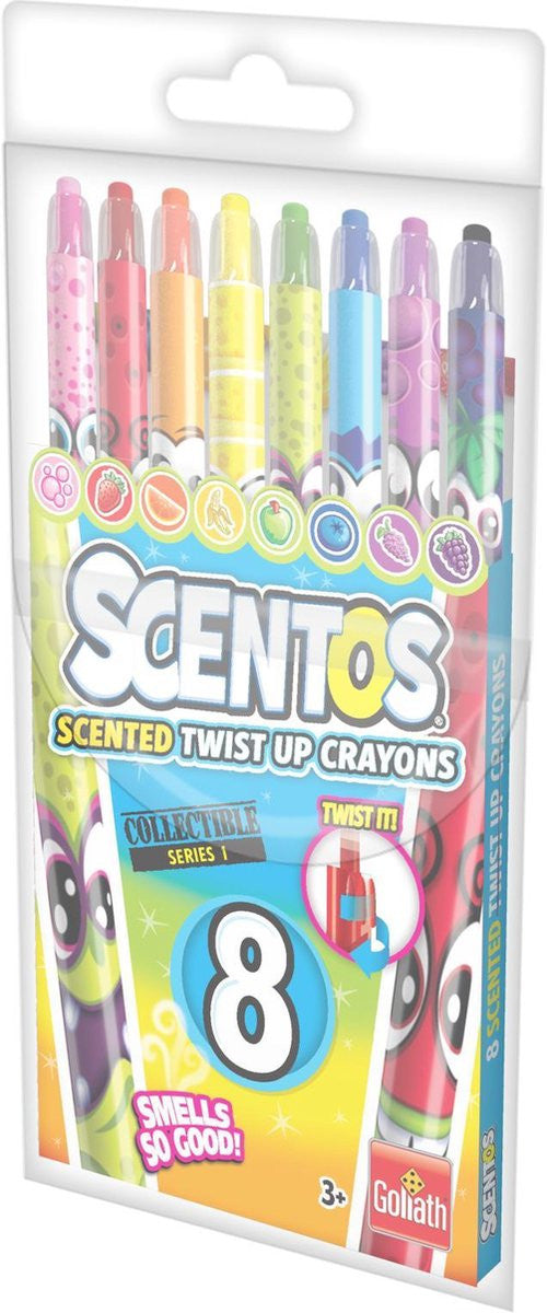 Scentos - Ceras Twister 8 Unidades - Goliath