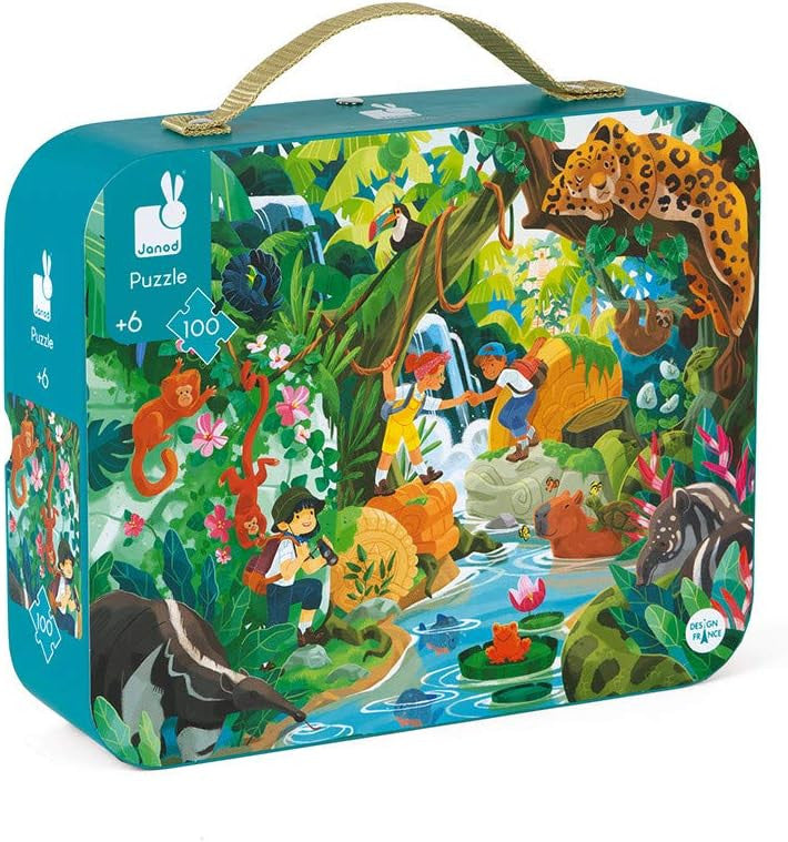 Puzzle Infantil Aventura Inca 100 pzas.  - Janod J02671