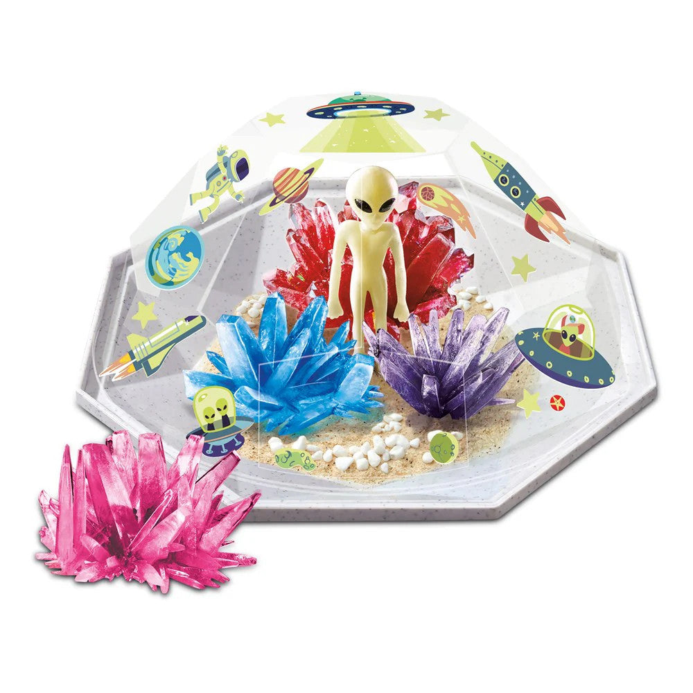 Juego de Ciencias - Terrario de Cristales del Espacio - Crystal Growing Space - 4M