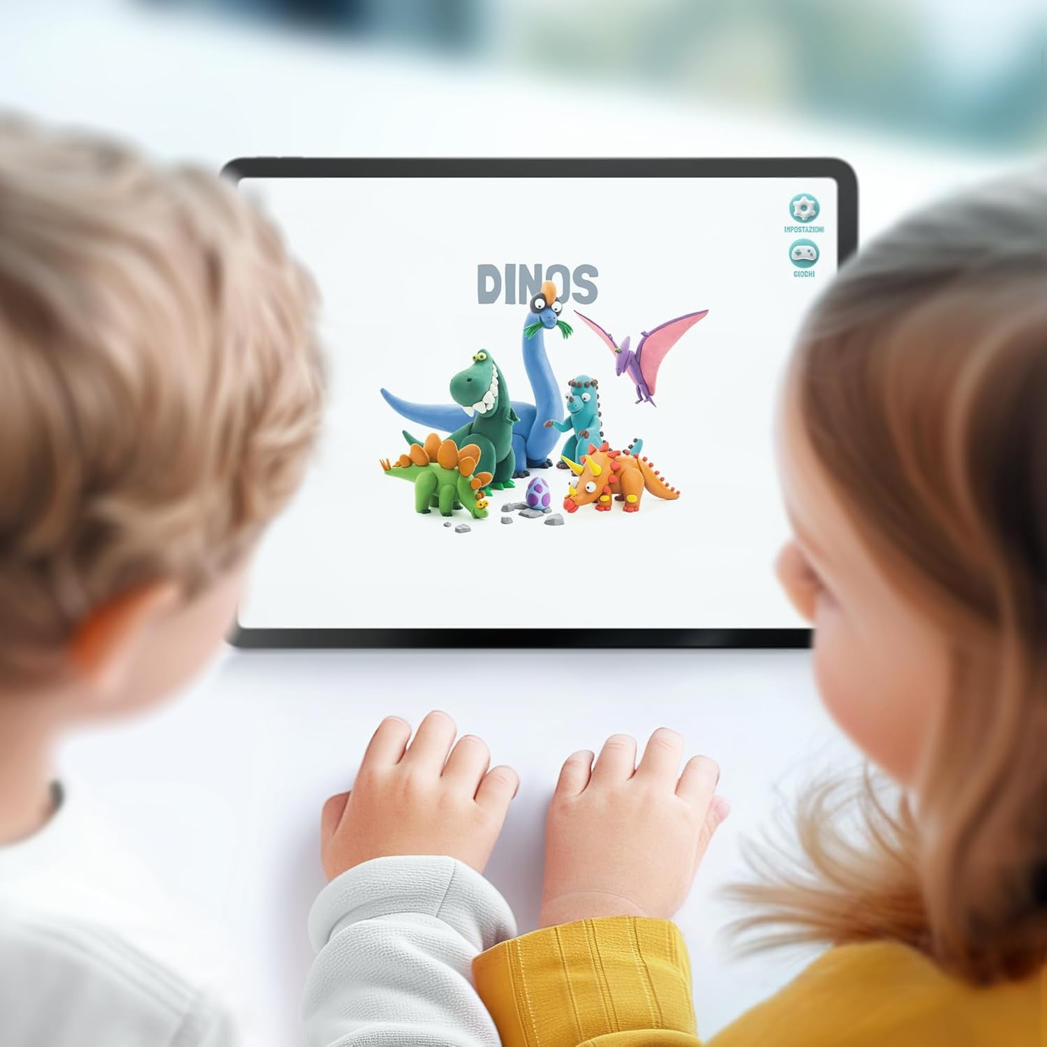 Juego de Moldeado - Juego de Manualidades - Dinosaurios set 6 figuras - Ludilo