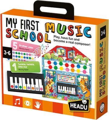 My First School Music - Mis Primeras Melidías - Reconocimiento notas musicales - Headu