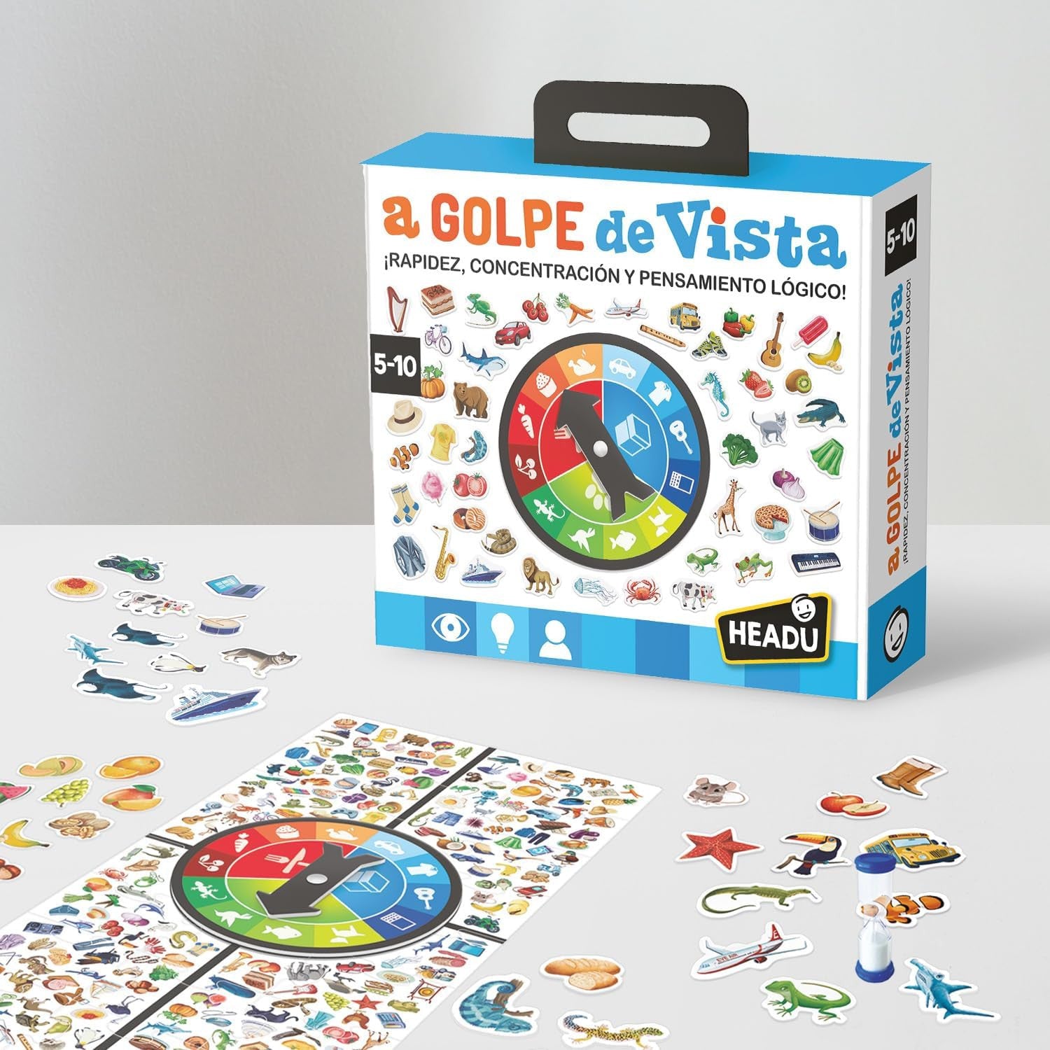 Juego de Mesa - Concentración y Pensamiento Lógico - A Primera Vista - Headu