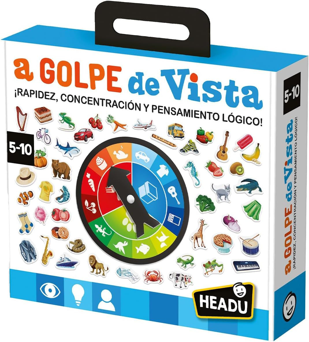 Juego de Mesa - Concentración y Pensamiento Lógico - A Primera Vista - Headu