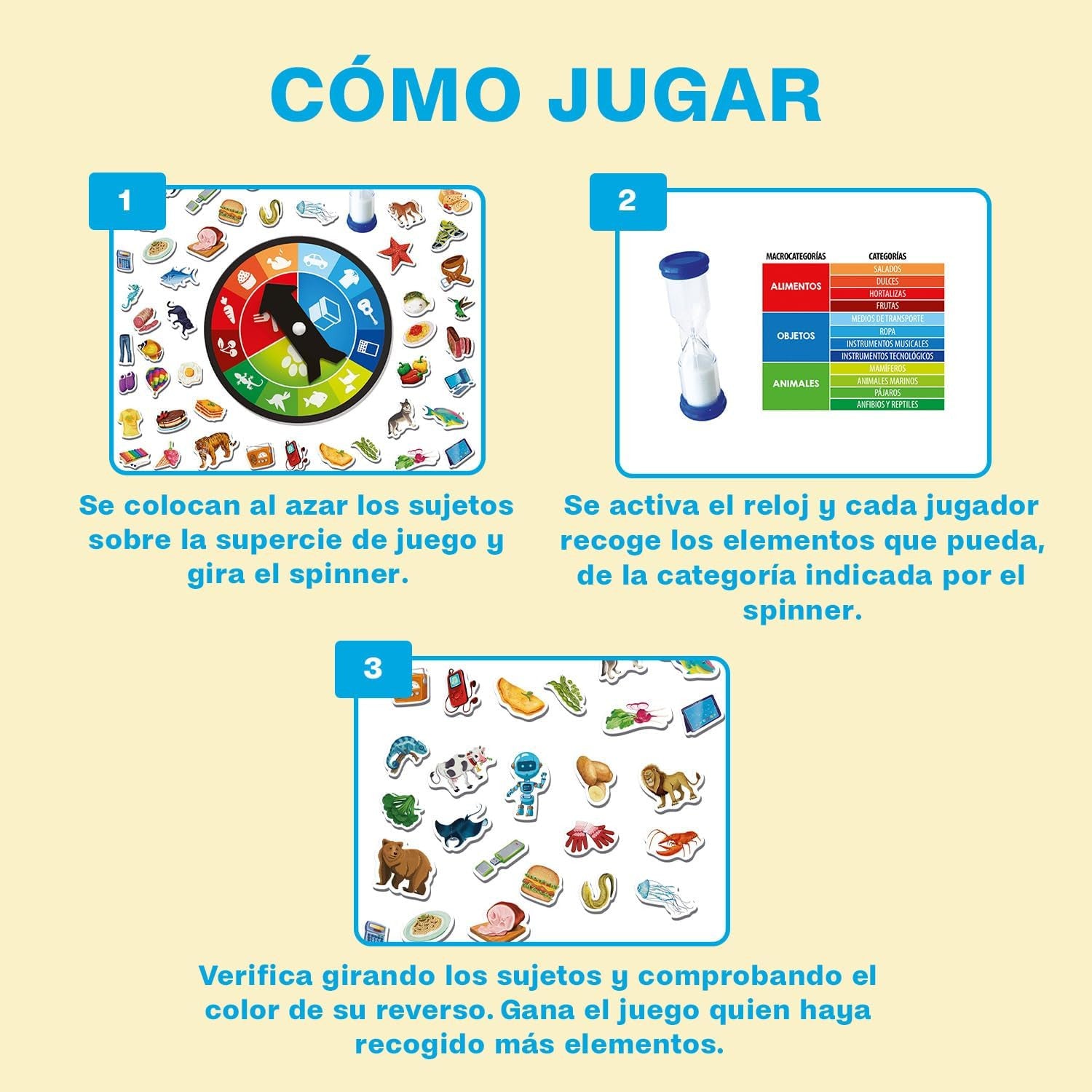 Juego de Mesa - Concentración y Pensamiento Lógico - A Primera Vista - Headu