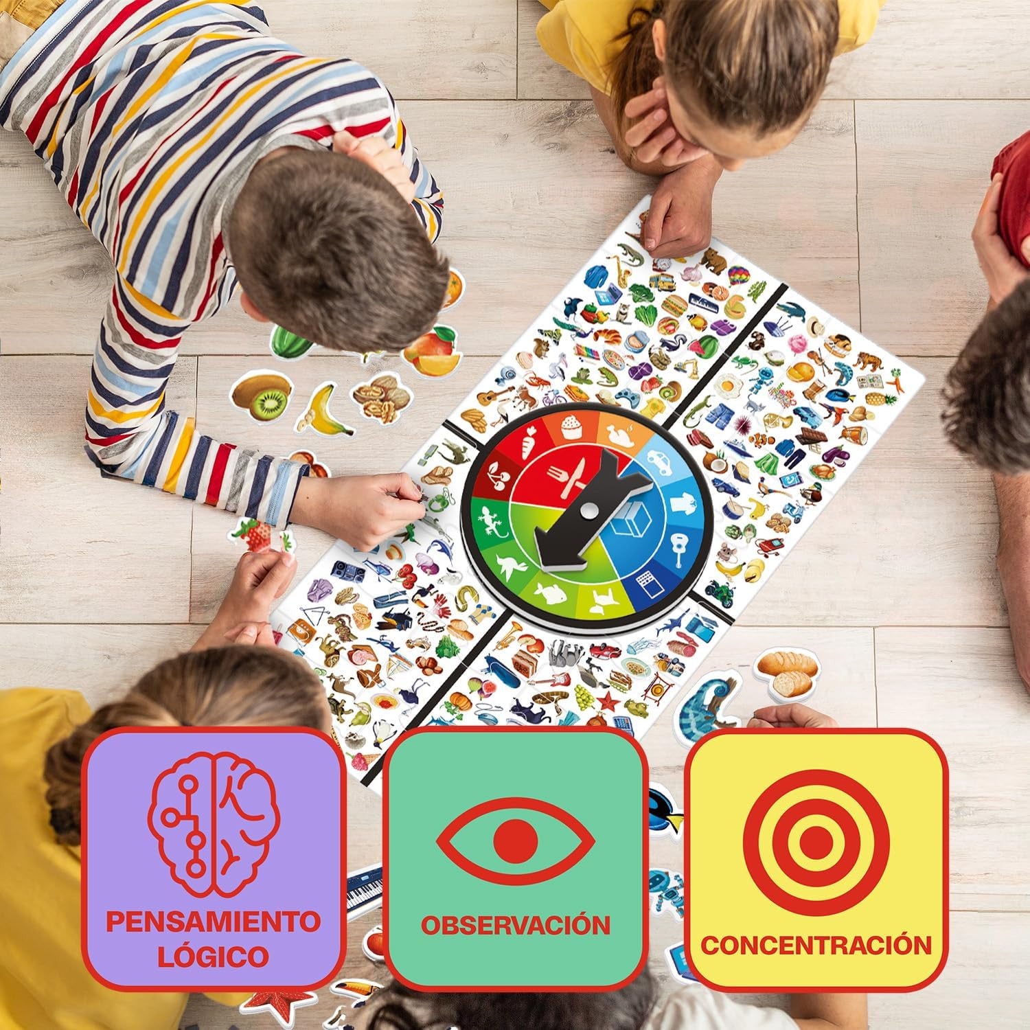 Juego de Mesa - Concentración y Pensamiento Lógico - A Primera Vista - Headu