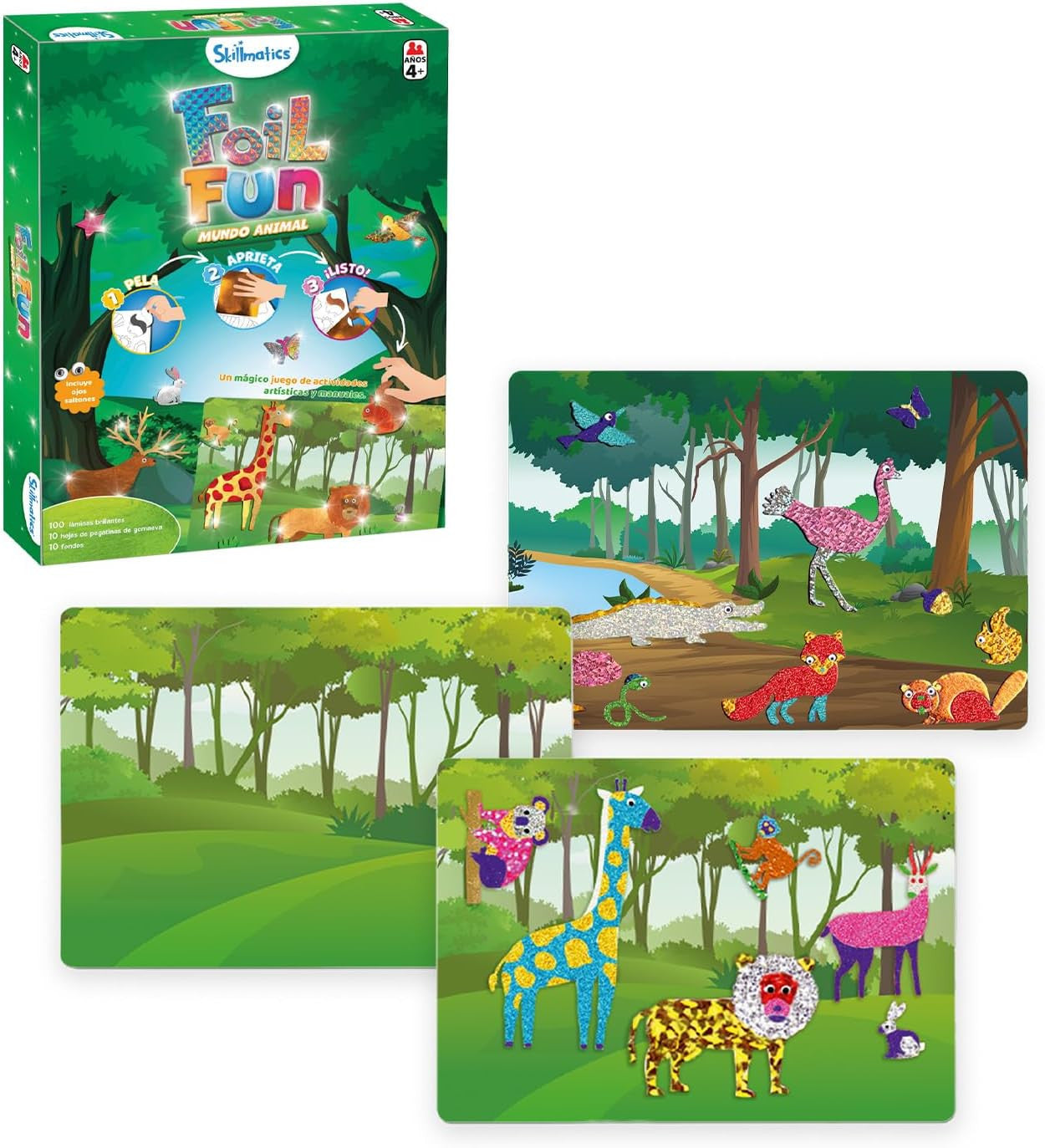 Foil Fun Mundo Animal Ludilo | Manualidades Creativas +4 Años