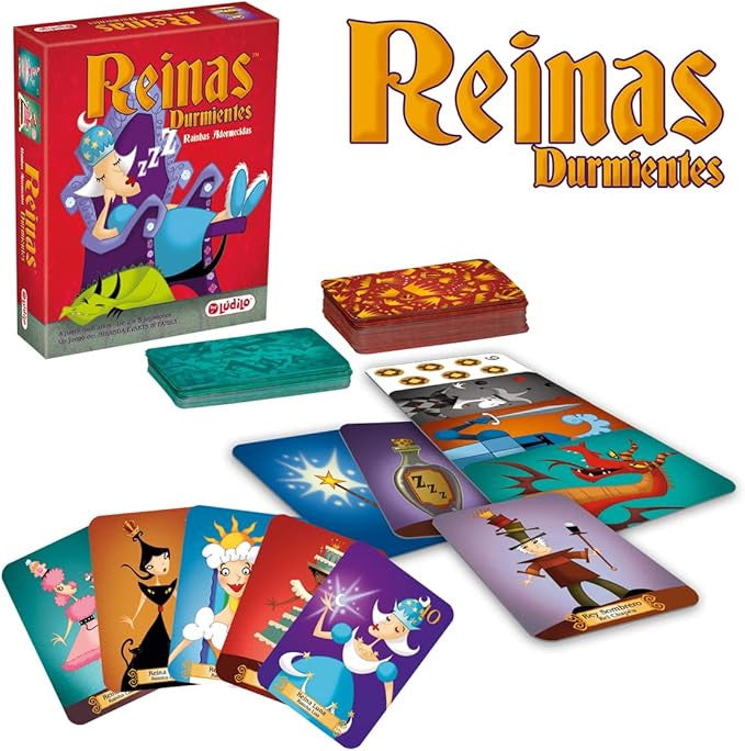Juego de Cartas Reinas Durmientes - Ludilo