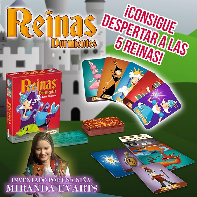 Juego de Cartas Reinas Durmientes - Ludilo