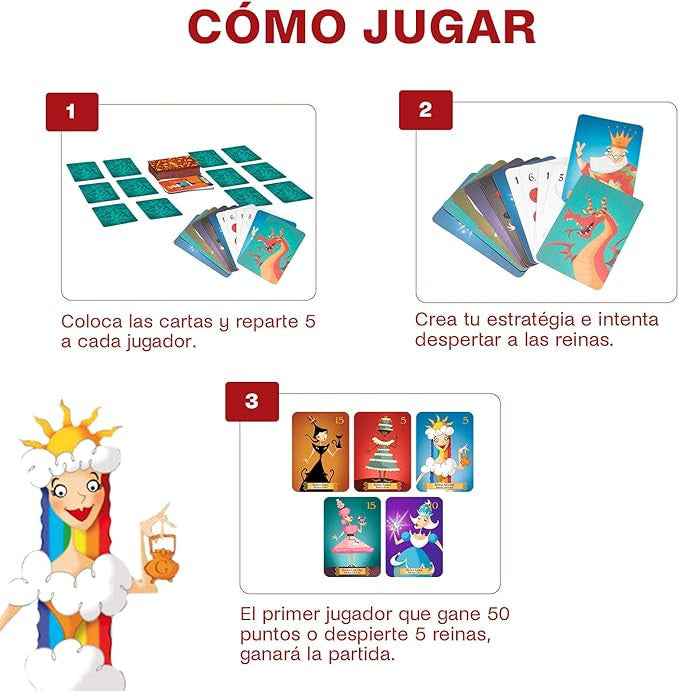 Juego de Cartas Reinas Durmientes - Ludilo