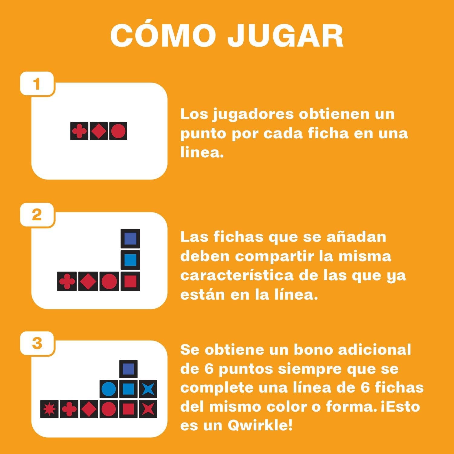 Juego de Lógica y Estrategia - Qwirkle - Lúdilo