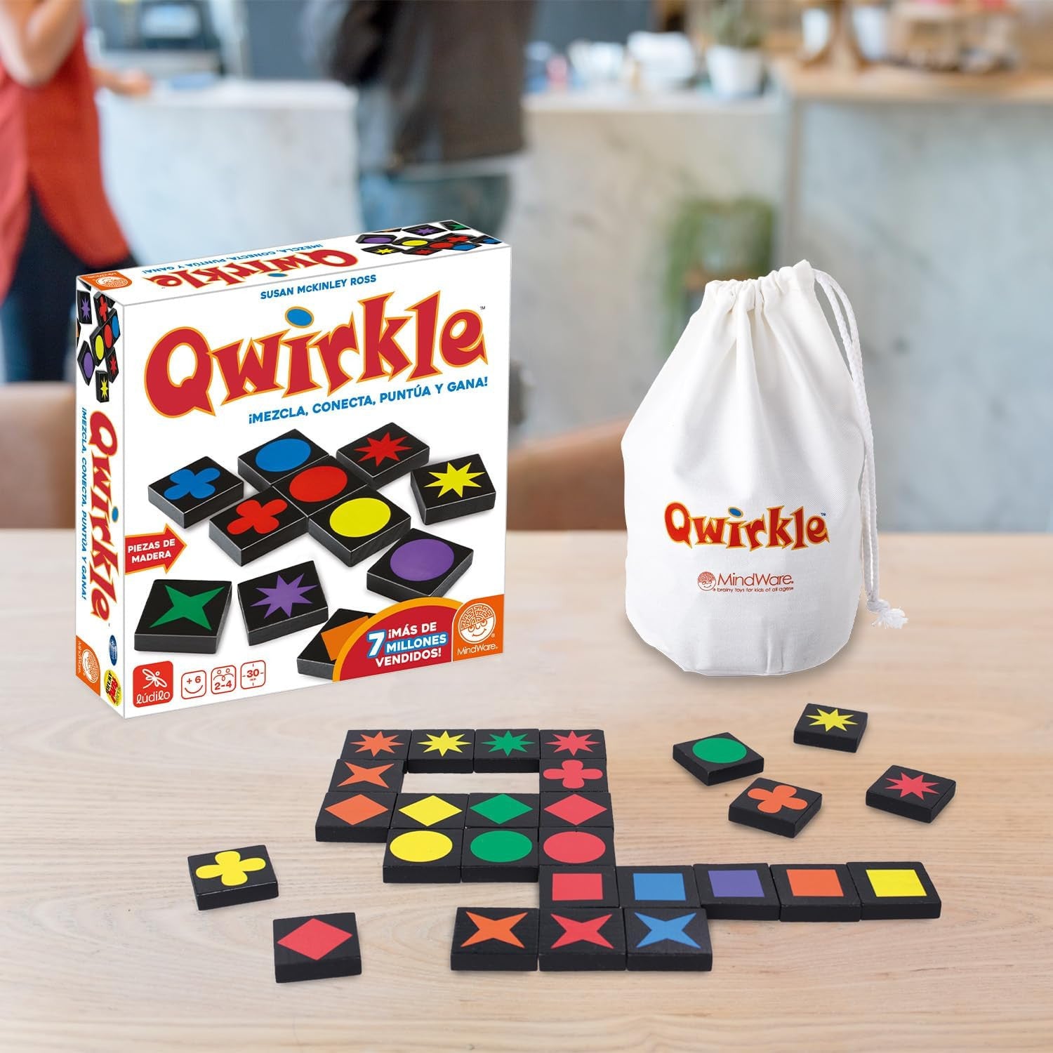 Juego de Lógica y Estrategia - Qwirkle - Lúdilo