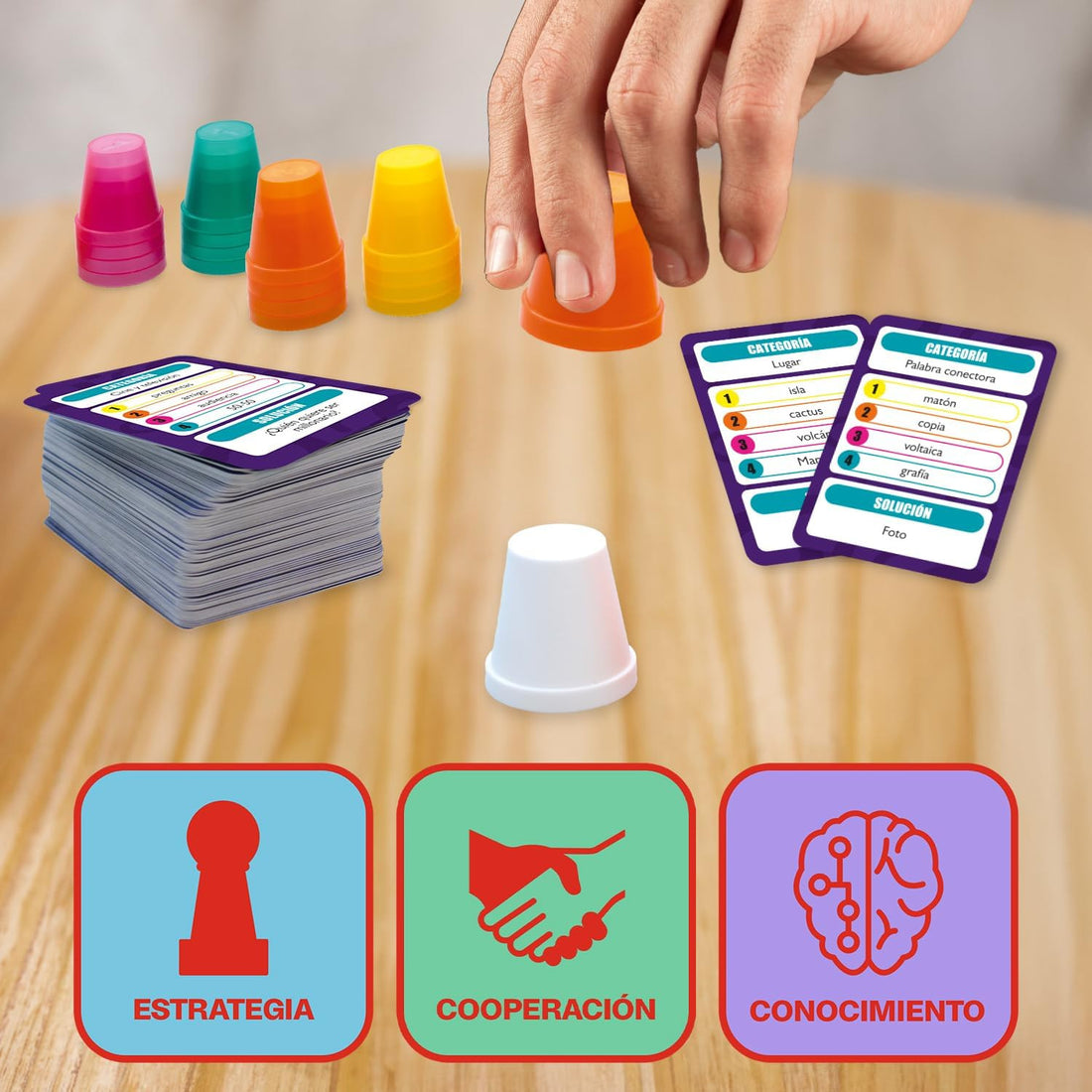 Juego de Estrategia - Juego de Mesa - 4 Pistas - Ludilo