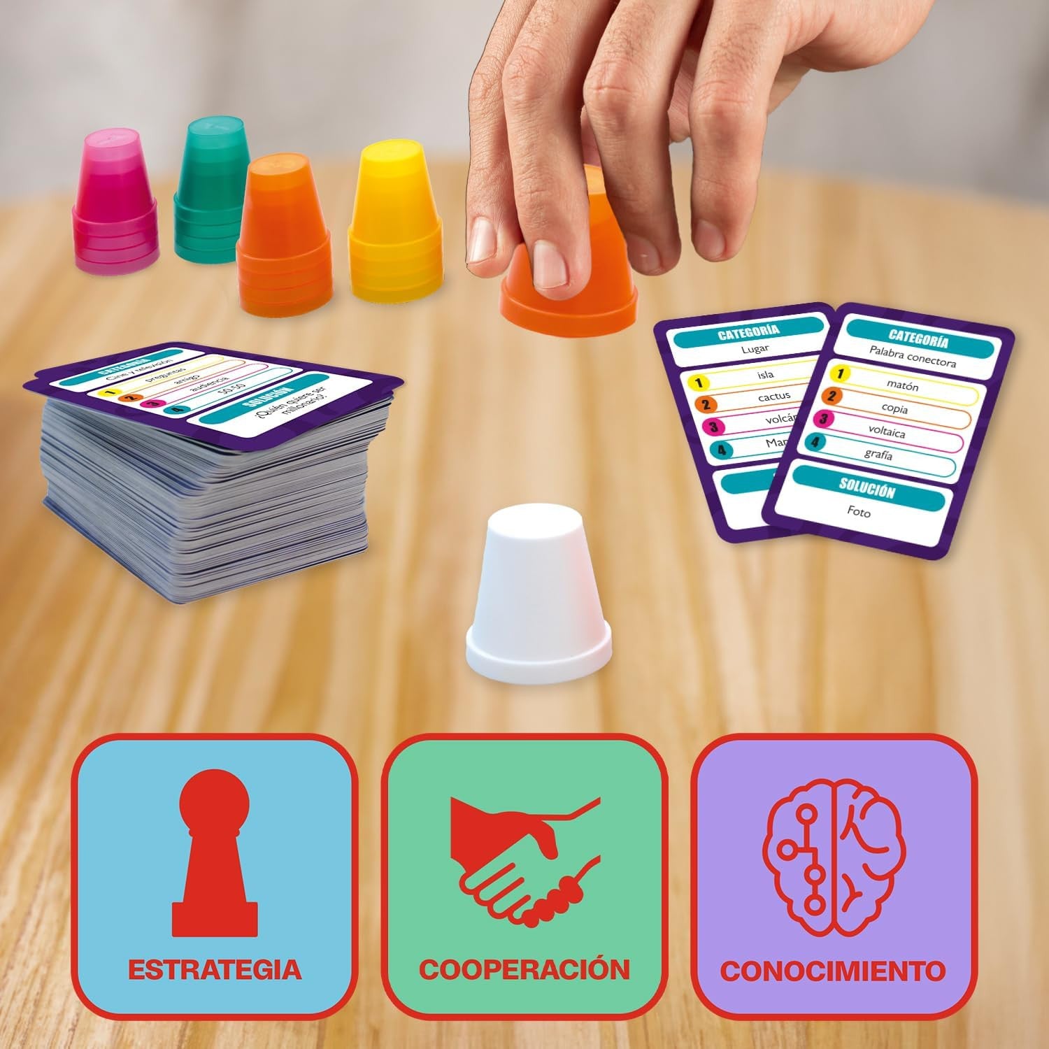 Juego de Estrategia - Juego de Mesa - 4 Pistas - Ludilo