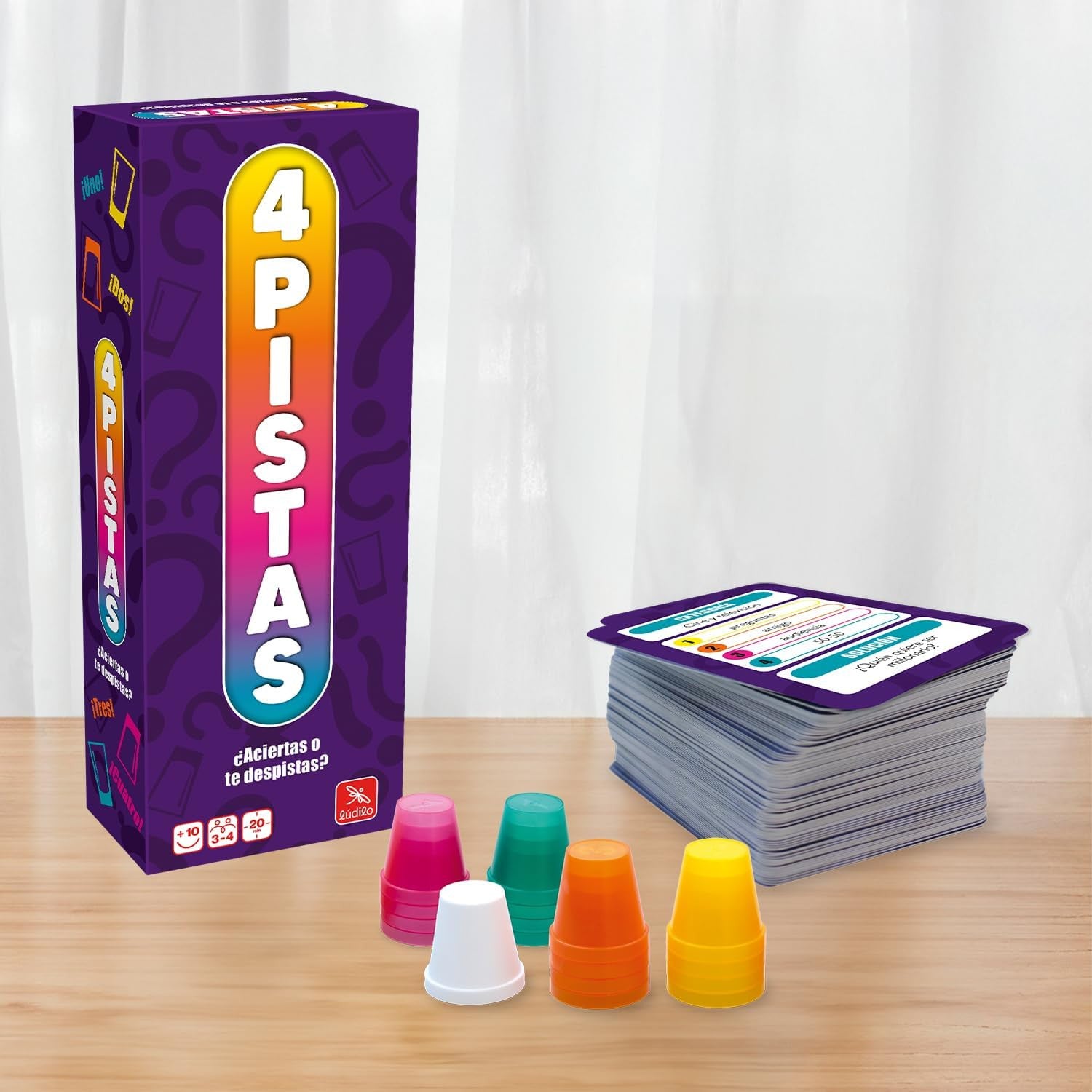 Juego de Estrategia - Juego de Mesa - 4 Pistas - Ludilo