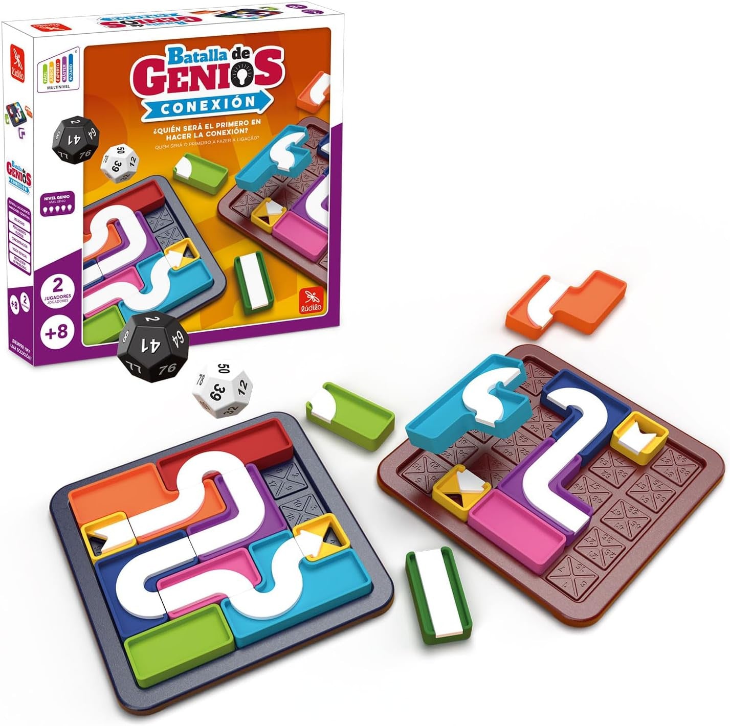 Juego de Mesa Rompecabezas - Batalla de Genios conexión - Ludilo 89069