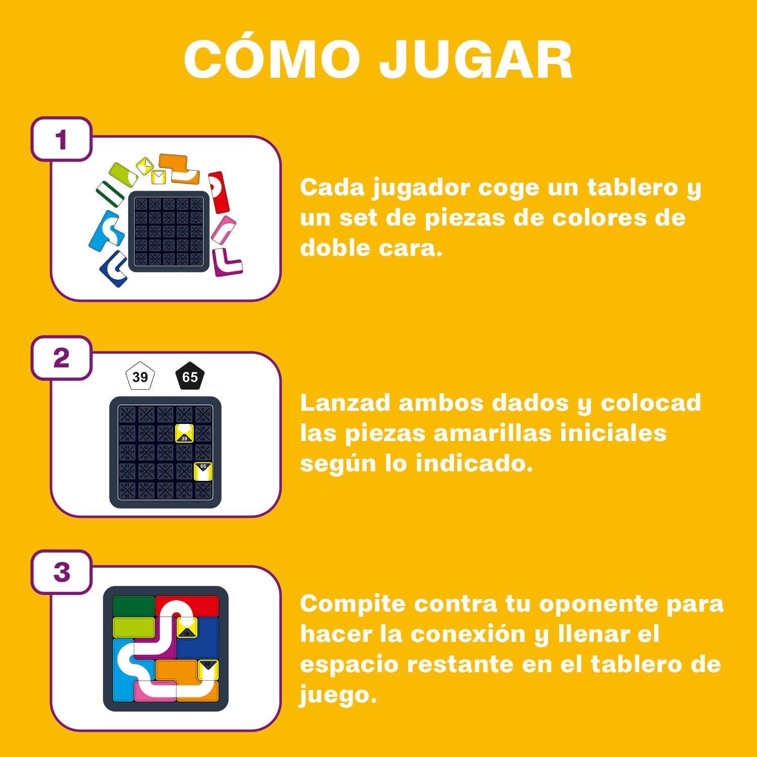 Juego de Mesa Rompecabezas - Batalla de Genios conexión - Ludilo 89069