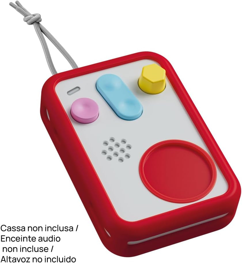 Funda Protectora para FABA+ - Funda Protectora de Silicona Patapum Roja - Faba BPS10005